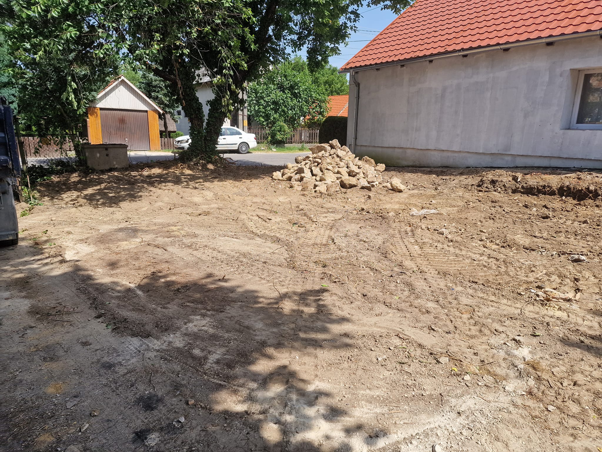 Bontás utáni állapot